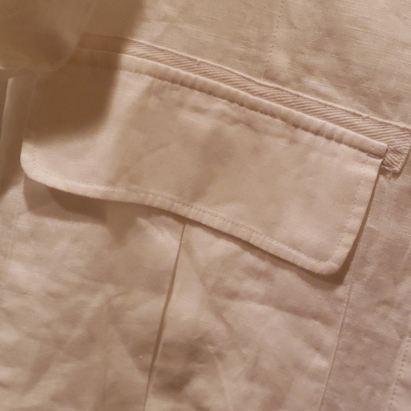 DKNYC Linen Camp Shirt, Medium, NWT - Picture 4 of 4